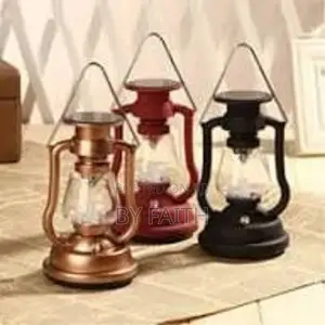 *Solar Vintage Handcrank Lamp Small Lantern* Solar Charger