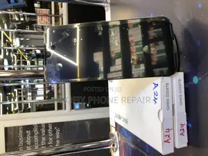 Original Samsung Galaxy A24 Broken Screen Replacement+Installation