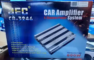 Jec Ca-3246 800w 4-Channel Class Ab Car Power Amplifier,Stable Booster