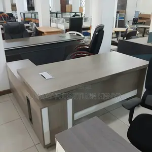 Furnitured Ergonomic Office Desk