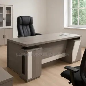 Furnitured Ergonomic Office Desk
