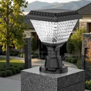 Solar Main Pillar Gate Light RGB Led Long Backup Energy Saving Outdoor
