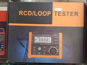 RCD/Loop Tester Digital Meter