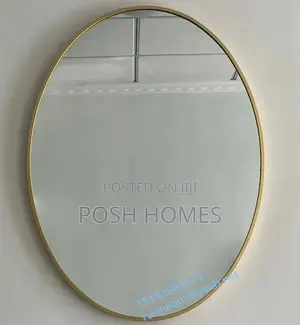 Unbreakable Oval Decorative Mirrors
