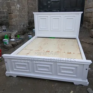 5x6 Bed Colour White Mordan
