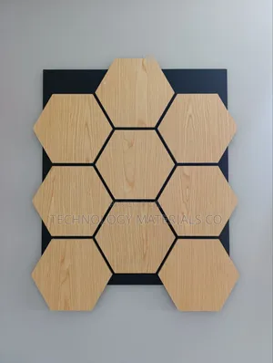 Hexagon Honeycomb Acoustic Wall Panels | Modern Soundproof Panels