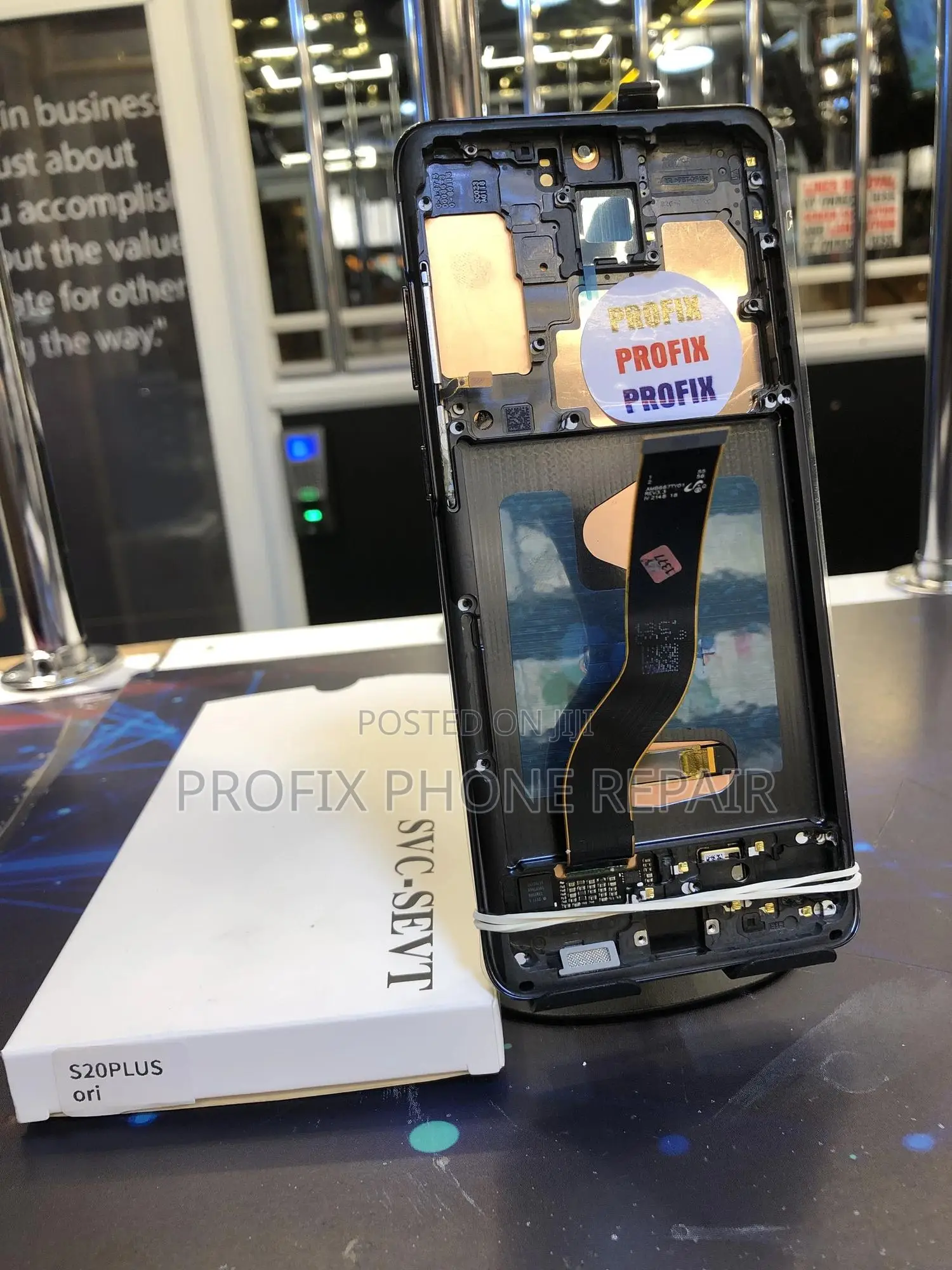 Original Samsung S20plus Broken Screen Replacement+Installation