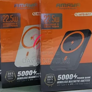 Amaya Apb-W17 *22.5w* 5000mah *Wireless Magnetic*