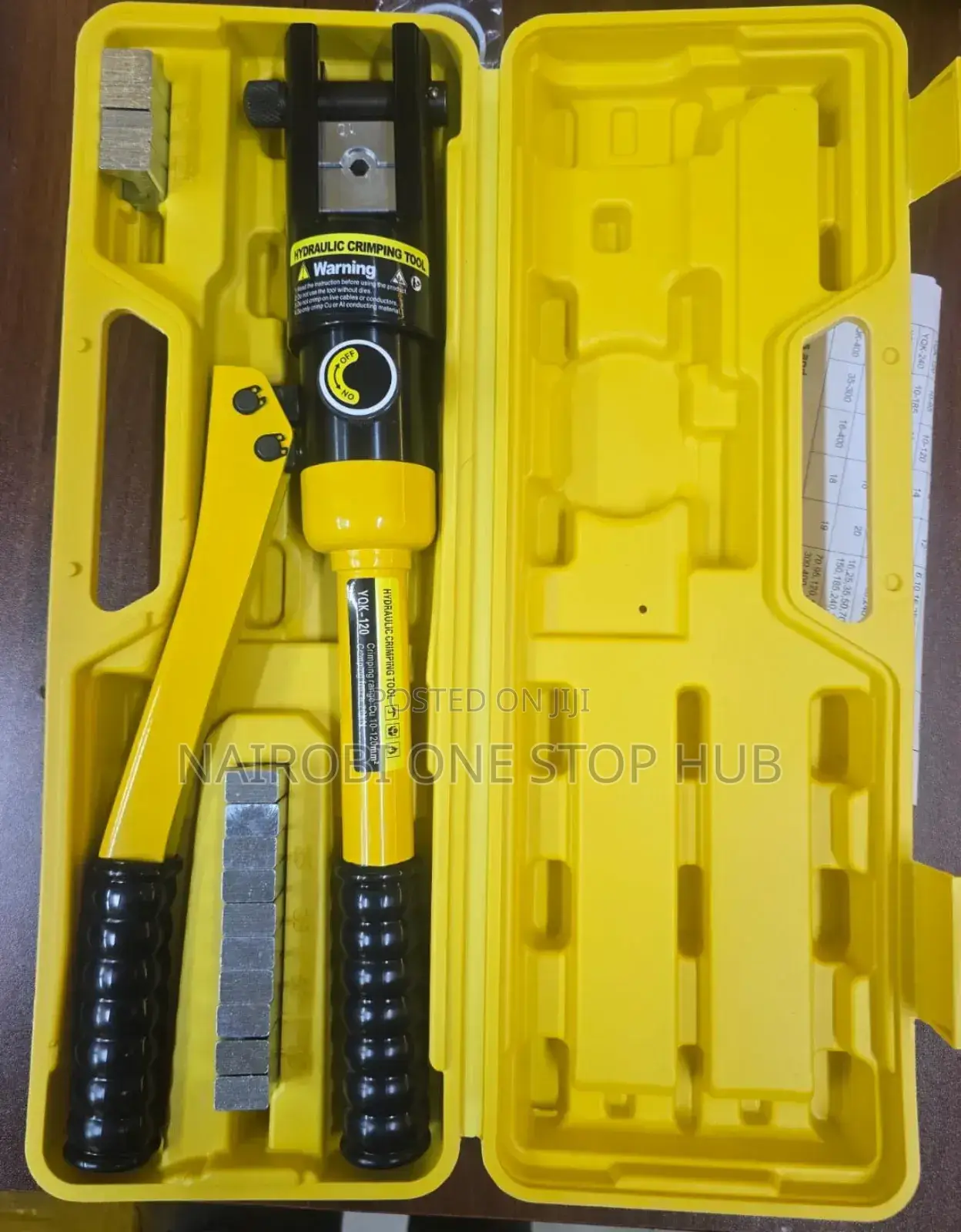 Hydraulic Crimping Tool Kit.