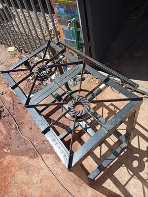 Mild Steel Frame Two-Burner Gas Cooker – Heavy Duty
