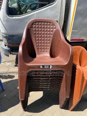 Brown Rock Plastic Chair. Good Quality Plastic Chair