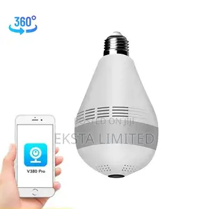 360 Degree Light Bulb Nanny Camera