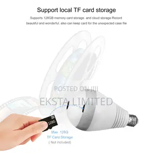 360 Degree Light Bulb Nanny Camera