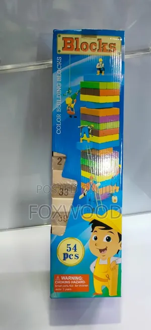 Huge Giant 54 Piece Mega Jenga Game.
