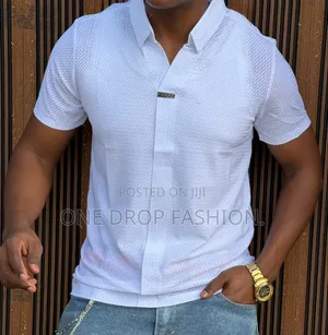 New Button-Less Men T-Shirts Sizes M-2xl