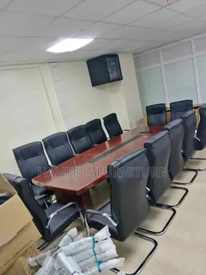 Premium Executive Boardroom Table for High-Level Meetings