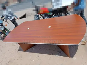 Contemporary Boardroom Table for Smart Workplaces