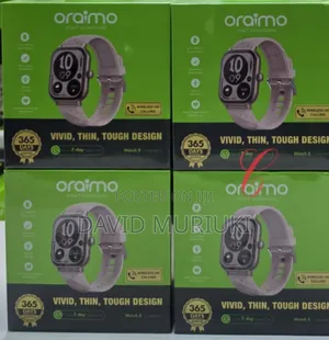 Oraimo Watch 5 Osw-805 2.01" Hd Panda Glass 1atm Smart Watch
