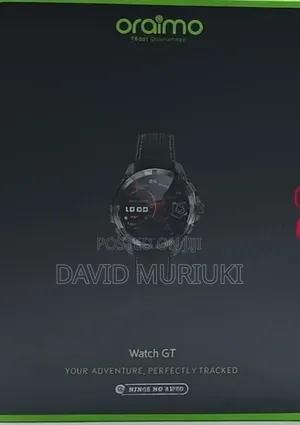 Oraimo Watch Gt Osw-852h 1.43" Amoled 3atm GPS Smart Watch