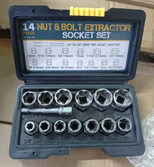Nuts And Bolts Extractor Socket Set