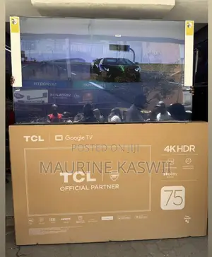 TCL 75” V6c Google Uhd With Aiproccessor