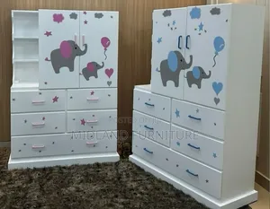 Kids Wardrobe With Drawers / Kids Cupboard / K