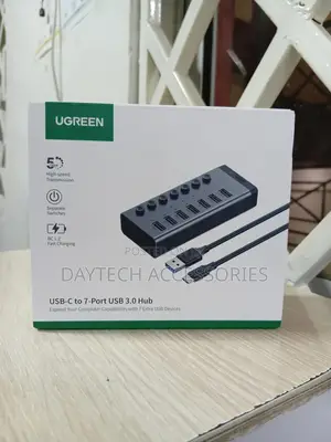 Ugreen 7-Port Powered Usb 3.0 Hub – Cm481 / Ug-90306