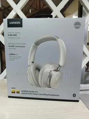 Ugreen Studio Pro Hitune Max6 120hr Hybrid Anc Headphones - White