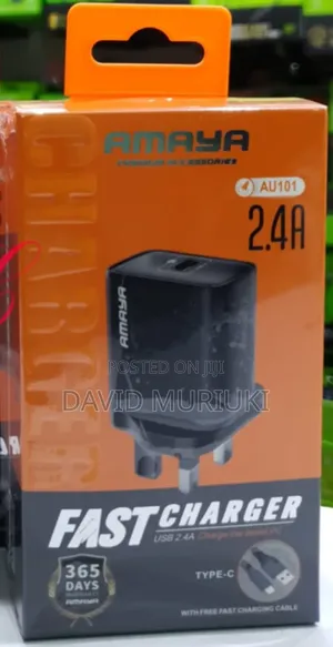 Amaya Au101 *2.4a* Fast Chargers Available;
