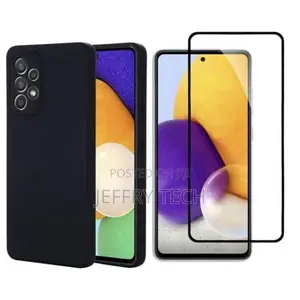 Protective Silicone Case for Samsung Galaxy A73 - 5g + Shockproof - Bl