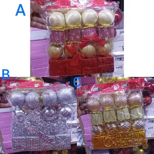 16pcs and 1pc Merry Christmas Banner Decorations