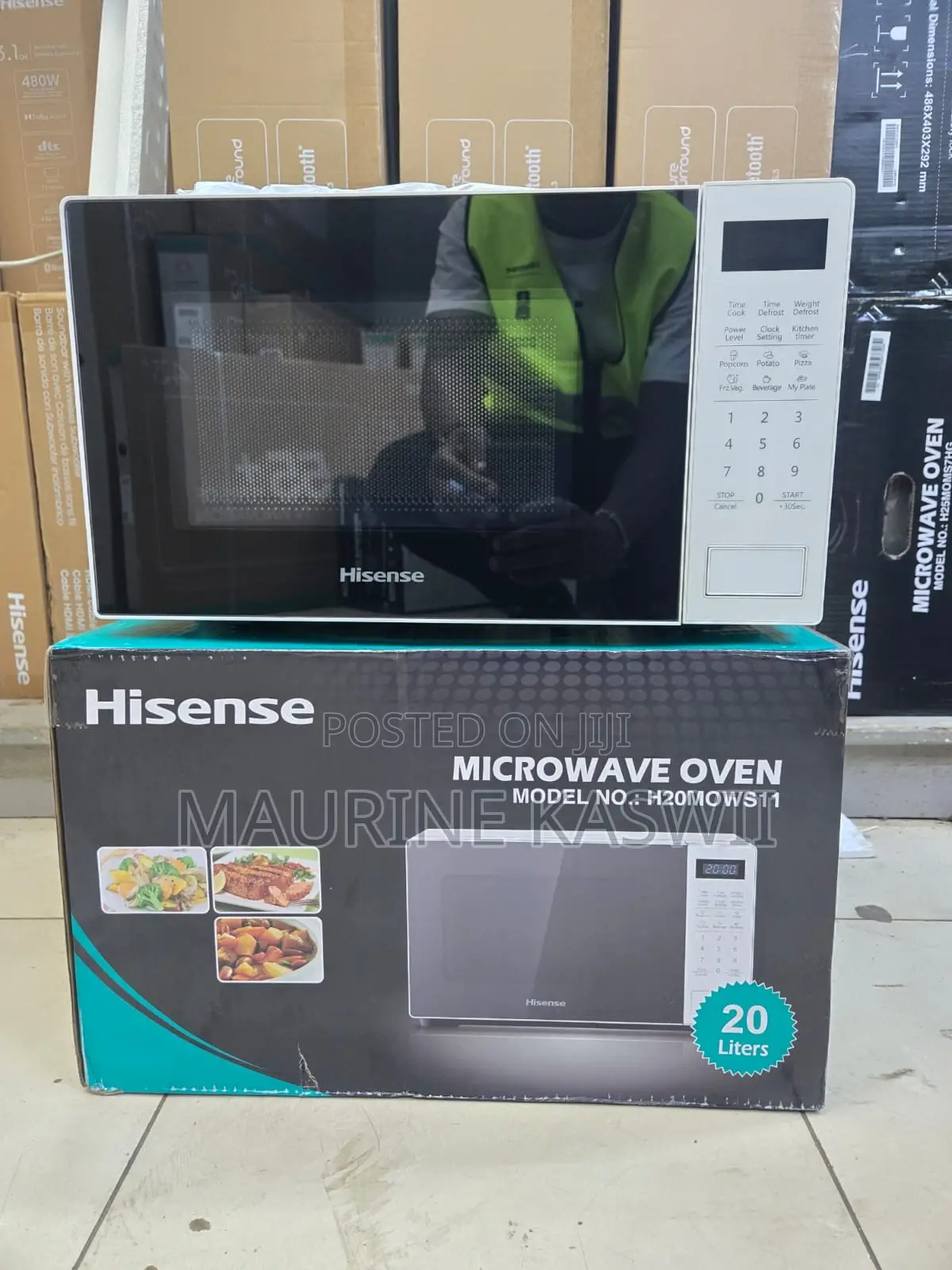 Hisense 20 Liters Microwave Oven-White