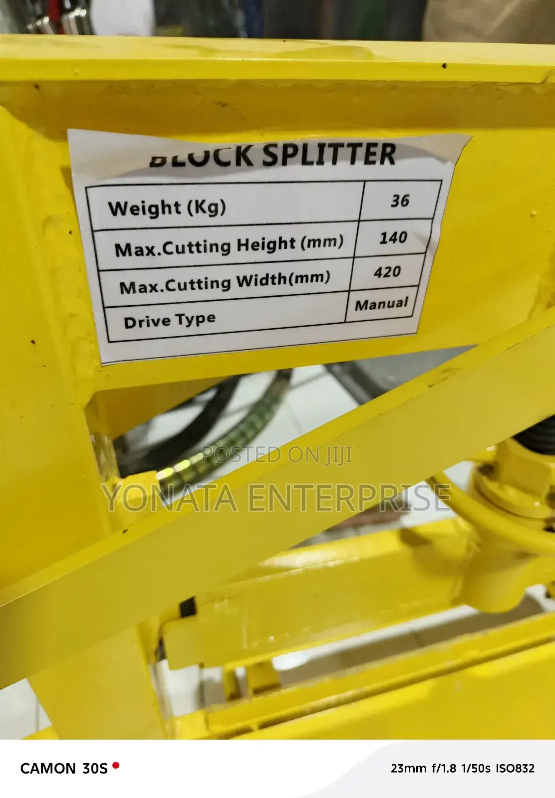 Cabro Cutter/ Block Splitter