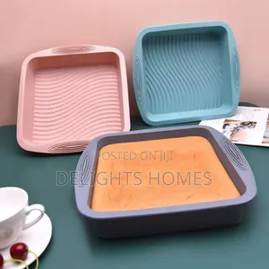 Silicone Baking Square Tin _Kis