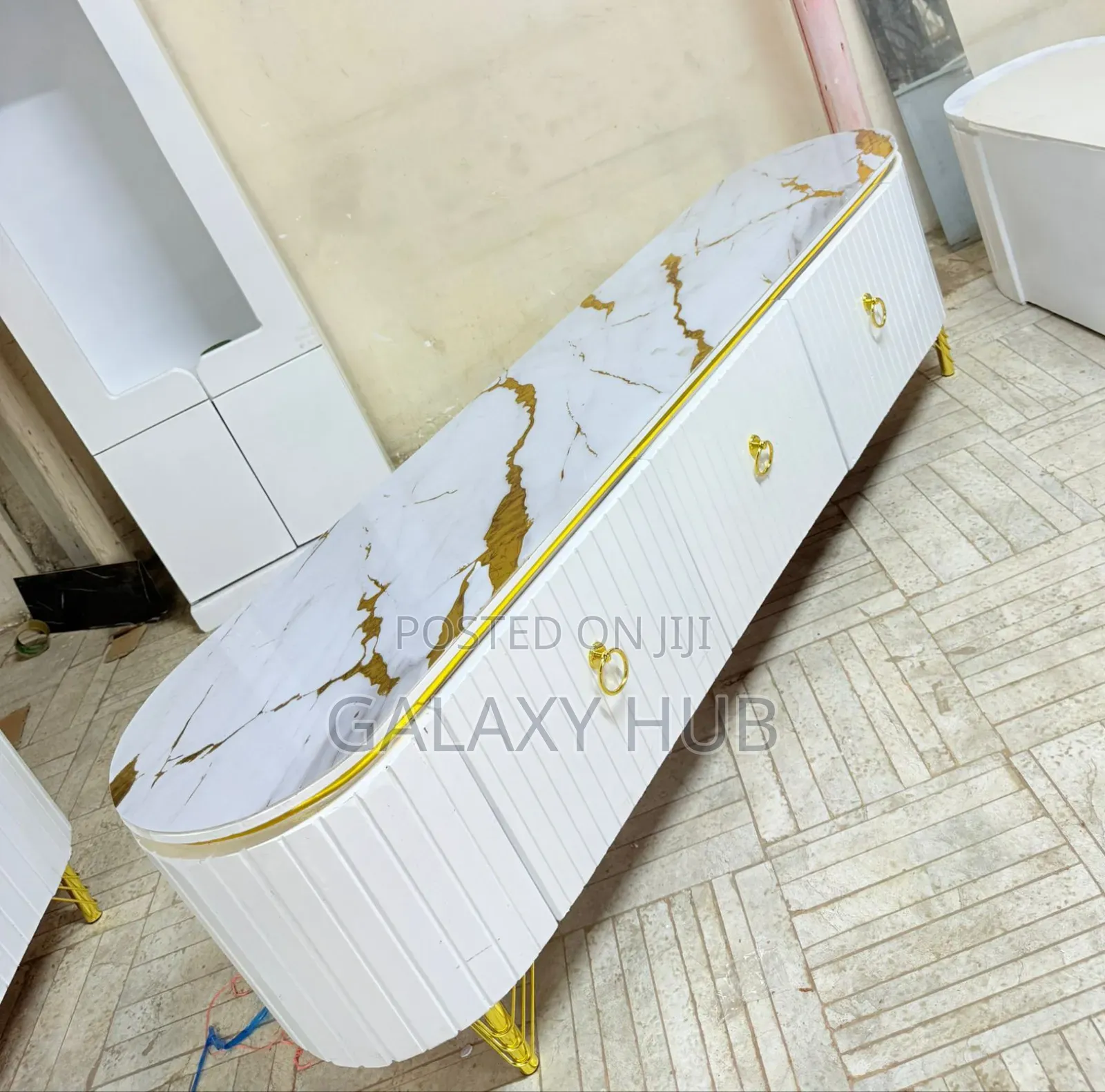 6fts  With Marble Coating Tv Stand