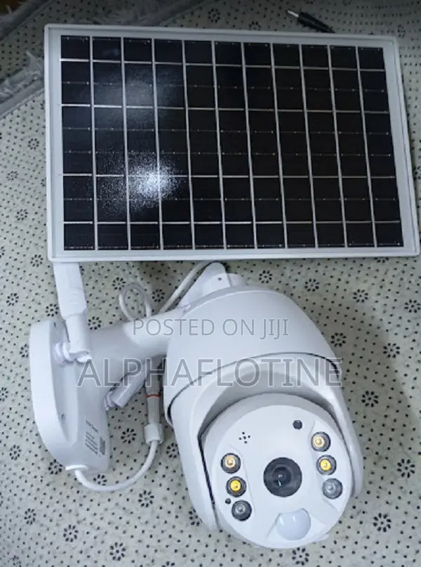 Intelligent Detection Ubox 4g CCTV Solar Camera