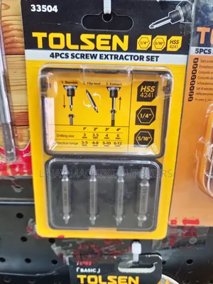 4pcs Screw Extractor Set