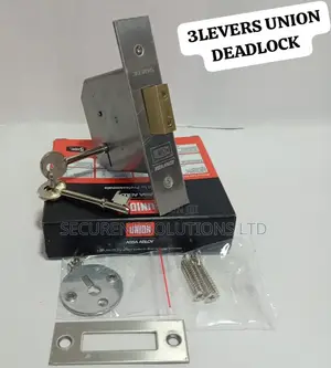Union 3-Lever Mortice Deadlock.