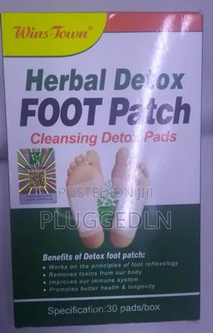 Town Herbal Detox Foot Patches.