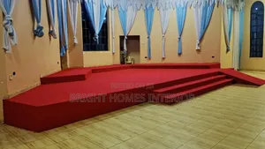 Beautiful Church Red Carpet