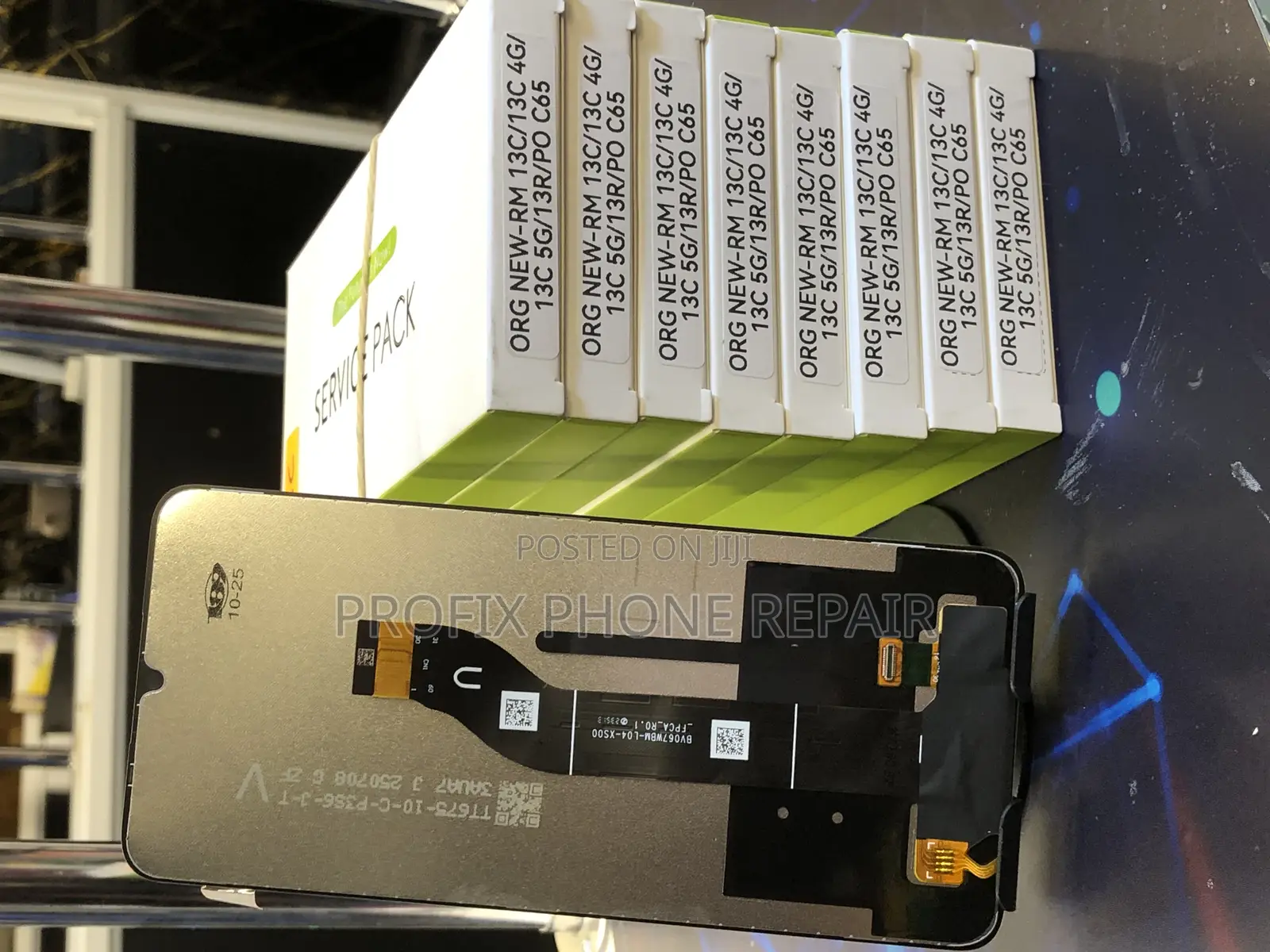 Original Redmi Xiaomi 13c Broken Screen Replacement and Installation