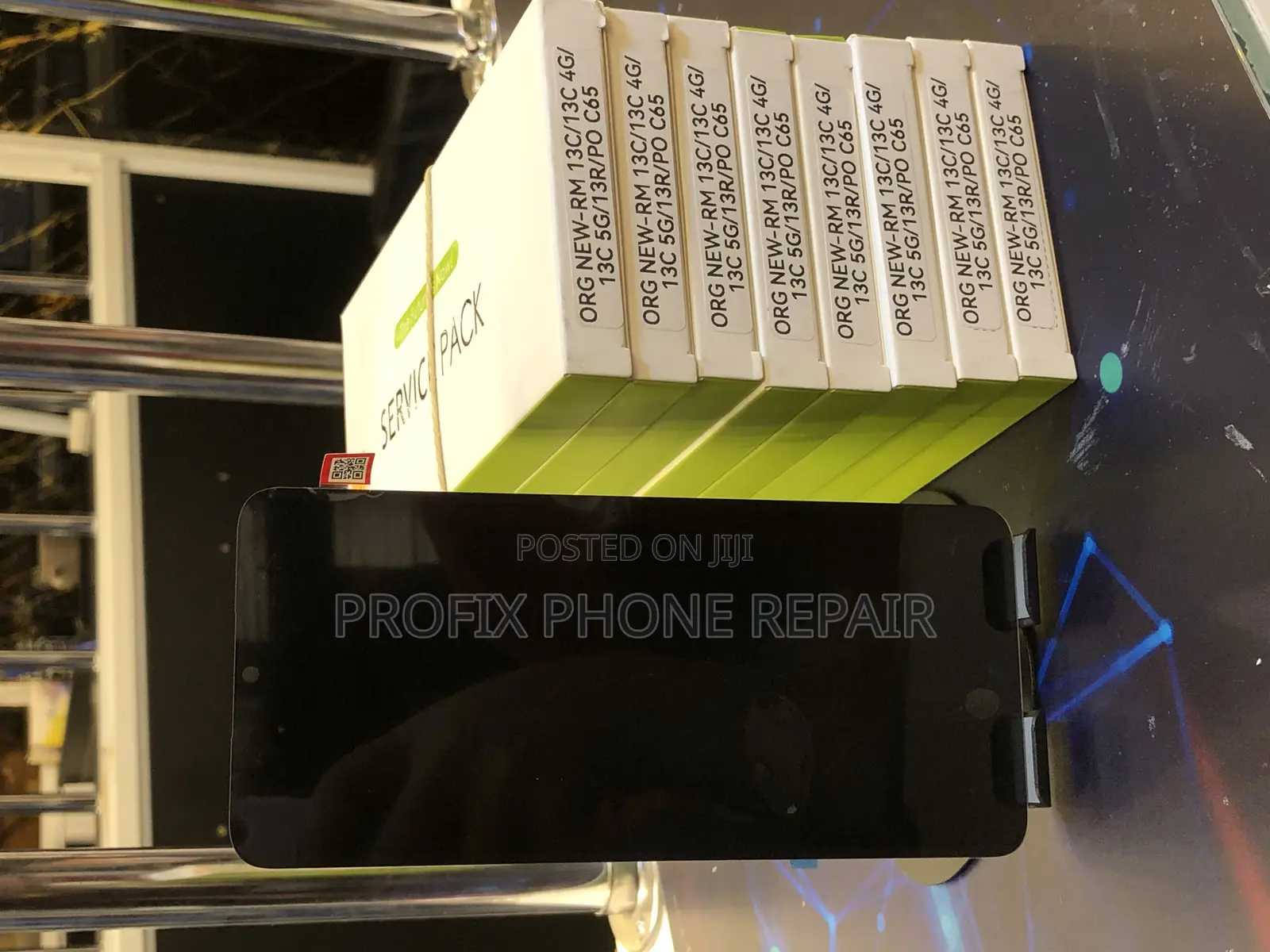 Original Redmi Xiaomi 13c Broken Screen Replacement and Installation