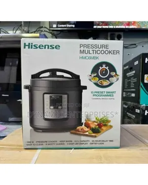 Hisense Pressure Cooker 1000w 6litre