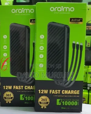 Oraimo Slice Link Opb-P5101 10,000mah Power Bank W