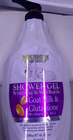 Roushun Skin Repair Whitening Shower Gel With Goat Milk