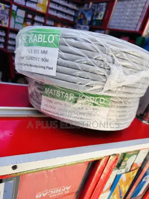 Long-Lasting Matstar 2.5mm Twin Earth Electrical Cable