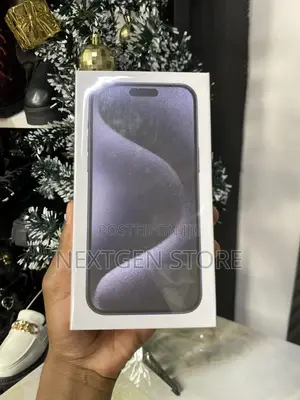 New Apple iPhone 15 Pro Max 256 GB Blue