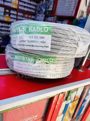 Fire-Resistant Matstar 2.5mm Twin With Earth Cable