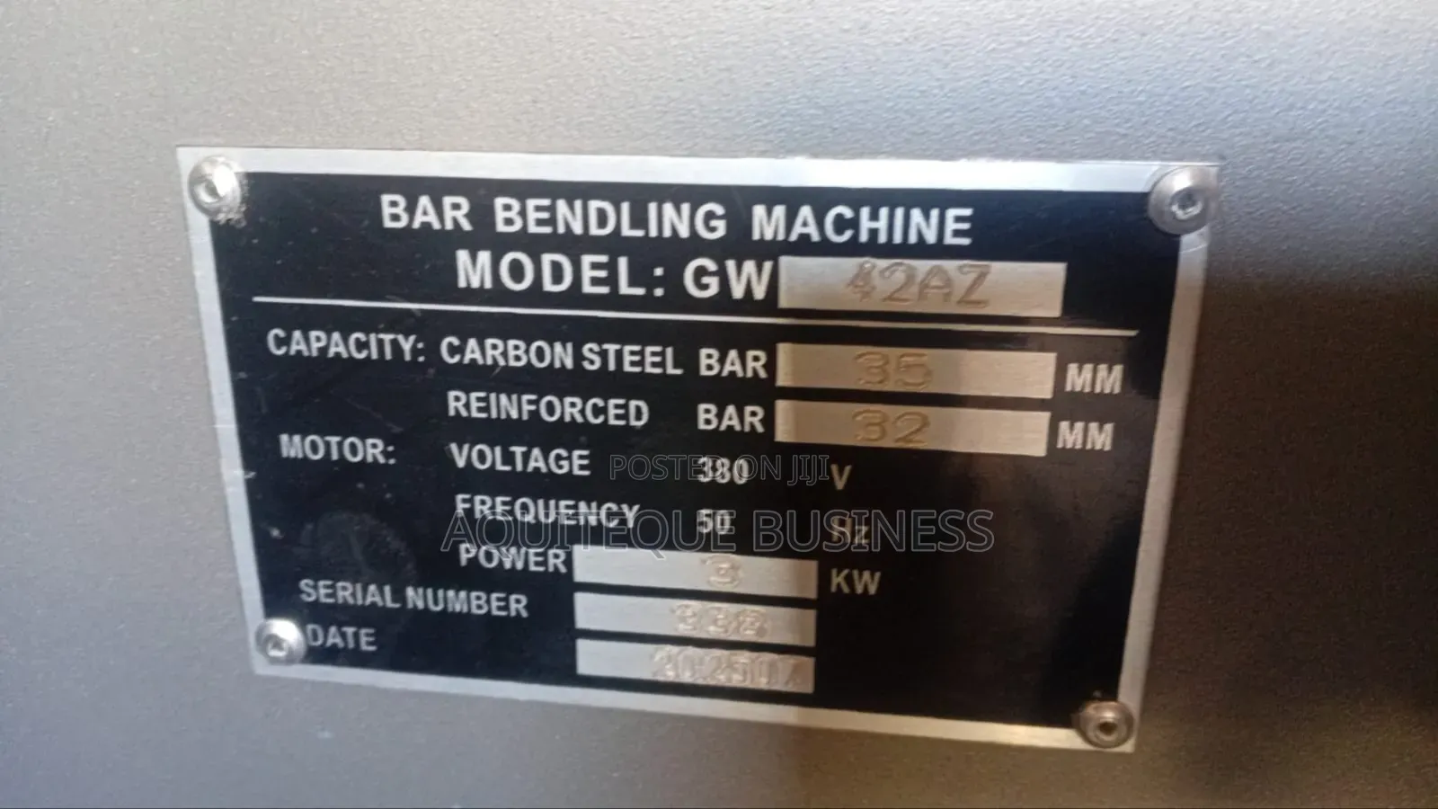 Bar Bender Machine
