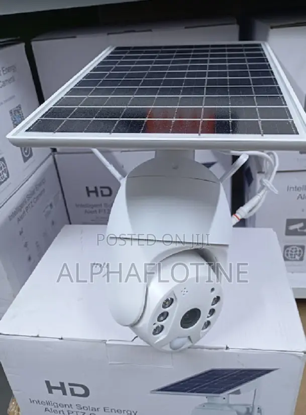 Outdoor Ubox 4g Sim Card Solar Powered Camera